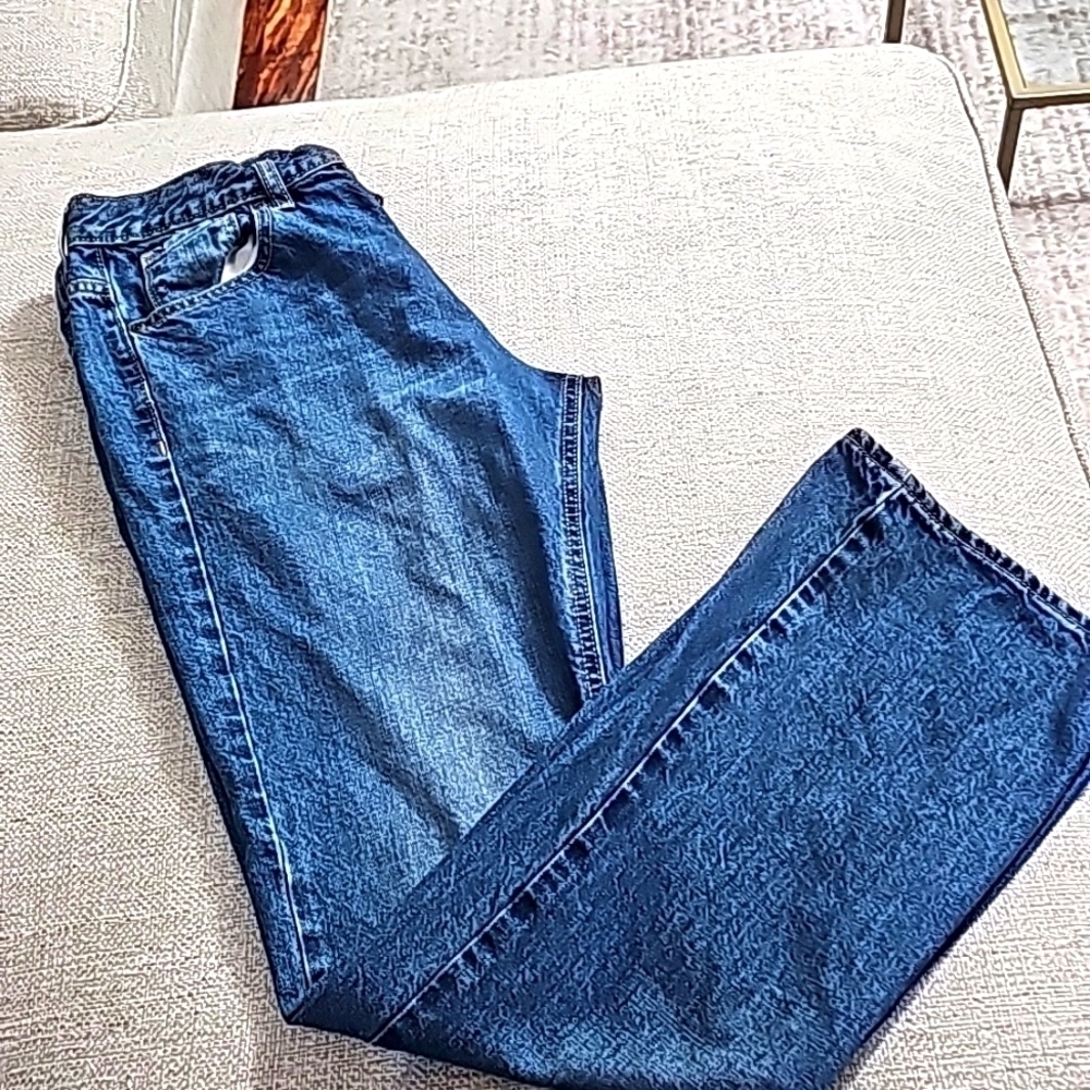 Old Navy Loose Boot Cut blue Jens sz 18standard